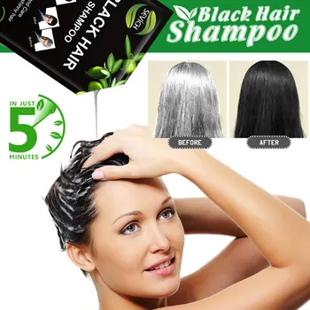 1pc Instant Black Hair Shampoo Naturally Blacken Within 5 Minutes Once Colored Black Hair Dye Can Black Hair For White Hair
1pc Instant Black Hair Shampoo Naturally Blacken Within 5 Minutes Once Colored Black Hair Dye Can Black Hair For White Hair