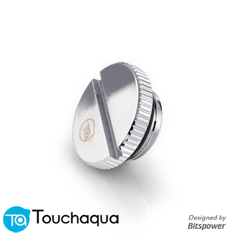 Bitspower Touchaqua G1/4" Low-Profile water Stop Fitting sealing up plug black ,silver Pack /2 PCS
Bitspower Touchaqua G1/4" Low-Profile water Stop Fitting sealing up plug black ,silver Pack /2 PCS