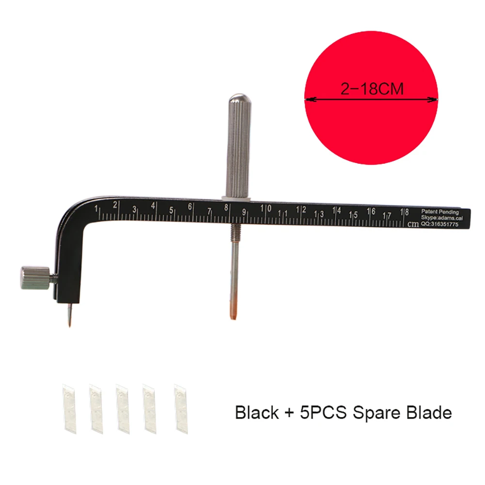 Round Circle Knife Aluminium Alloy Compass Cutter Double-cut Compasses Paper Knife Cutter Photo Rounded Cutting Patchwork Tool
Round Circle Knife Aluminium Alloy Compass Cutter Double-cut Compasses Paper Knife Cutter Photo Rounded Cutting Patchwork Tool
