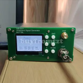 1Hz-8GHz Wideband Signal Generator with Make-Break Modulation + Power Adapter 
1Hz-8GHz Wideband Signal Generator with Make-Break Modulation + Power Adapter