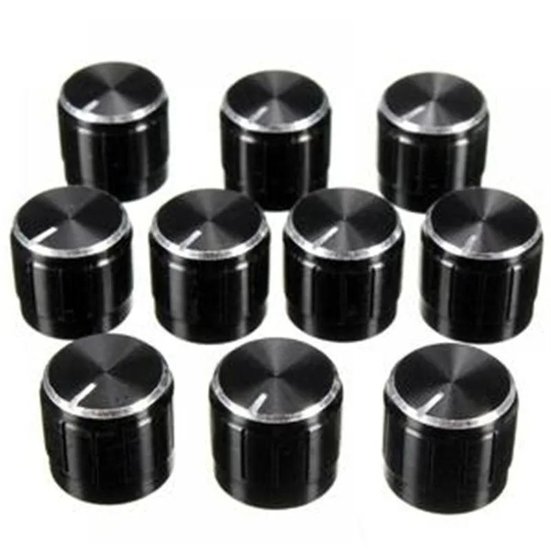 10pcs Volume Control Rotary Knobs Black for 6mm Dia. Knurled Shaft Potentiometer Wholesale Dropship
10pcs Volume Control Rotary Knobs Black for 6mm Dia. Knurled Shaft Potentiometer Wholesale Dropship
