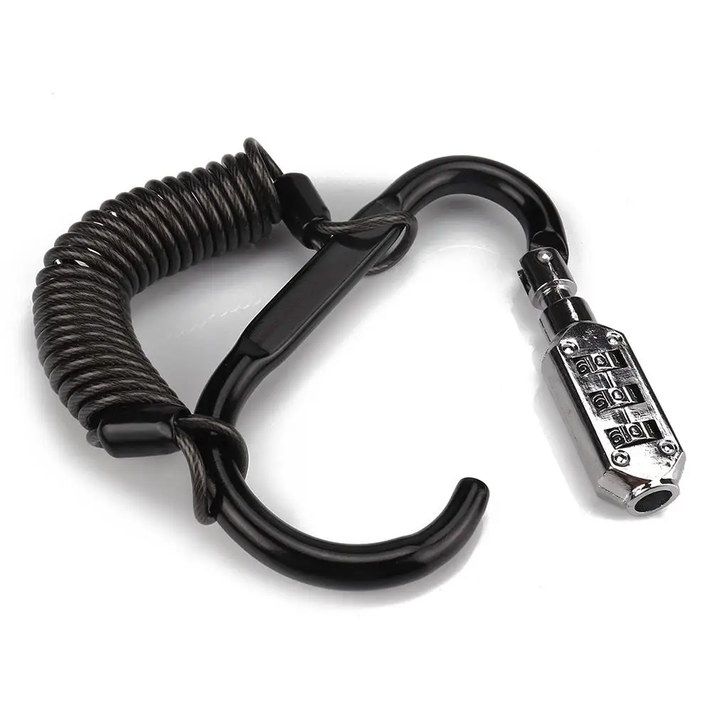 GloryStar Motorcycle Helmet Lock Cable Combination Locking Carabiner Device for Travel Sports
GloryStar Motorcycle Helmet Lock Cable Combination Locking Carabiner Device for Travel Sports