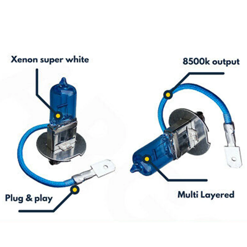 2Pcs H3 LED Bulbs 12V White Super Bright High Power H3 Xenon 453 Socket Running Light Motorcyce Lamp For Car 2Pcs H3 LED Bulbs 12V White Super Bright High Power H3 Xenon 453 Socket Running Light Motorcyce Lamp For Car