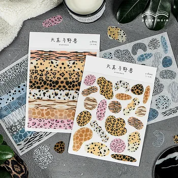 2 Sheet Leopard Print Bullet Journal Stickers Stationery Scrapbooking Stickers Paper Cute Deco Travel Diary Adhesive Sticker
2 Sheet Leopard Print Bullet Journal Stickers Stationery Scrapbooking Stickers Paper Cute Deco Travel Diary Adhesive Sticker