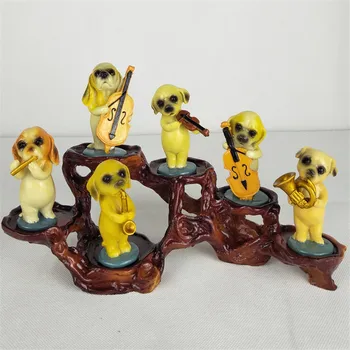 6 Pcs/set Simulation Animal Dog Cute Puppy Statue orchestra Bigger/ Labrador Creative Home Decor Action Figure Toy
6 Pcs/set Simulation Animal Dog Cute Puppy Statue orchestra Bigger/ Labrador Creative Home Decor Action Figure Toy