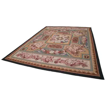 280x366 Cm Beige Handmade Aubusson Rugs-9x12 Ft
280x366 Cm Beige Handmade Aubusson Rugs-9x12 Ft