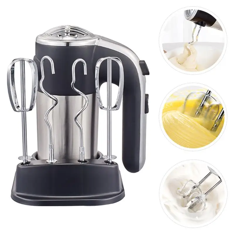 1 Set Professional Electric Mixer Handheld Cream Mixer Egg Blender Electric Hand Mixer Egg Tools Kitchen Accessories (EU Plug)
1 Set Professional Electric Mixer Handheld Cream Mixer Egg Blender Electric Hand Mixer Egg Tools Kitchen Accessories (EU Plug)