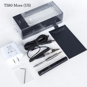 TS80 Portable Electric Soldering Iron Digital Solder STS80 Portable Electric Soldering Iron Digital Soldetation OLED Display USB
TS80 Portable Electric Soldering Iron Digital Solder STS80 Portable Electric Soldering Iron Digital Soldetation OLED Display USB