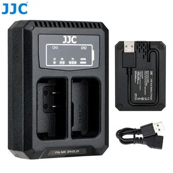 JJC USB Dual Battery Charger for Nikon Z50 Cameras fit with Nikon EN-EL25 Rechargeable Lithium-Ion Battery
JJC USB Dual Battery Charger for Nikon Z50 Cameras fit with Nikon EN-EL25 Rechargeable Lithium-Ion Battery