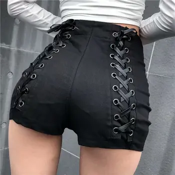 European And American Streets Locomotive Punk Style Men's Bandage Cloth High-waisted Exaggerates Hips Denim Shorts Women's Sexy
European And American Streets Locomotive Punk Style Men's Bandage Cloth High-waisted Exaggerates Hips Denim Shorts Women's Sexy