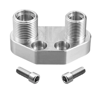 Billet Aluminum Precision Works AC Compressor Adapter Fitting with Screws for Sanden SD7B10 7176
Billet Aluminum Precision Works AC Compressor Adapter Fitting with Screws for Sanden SD7B10 7176
