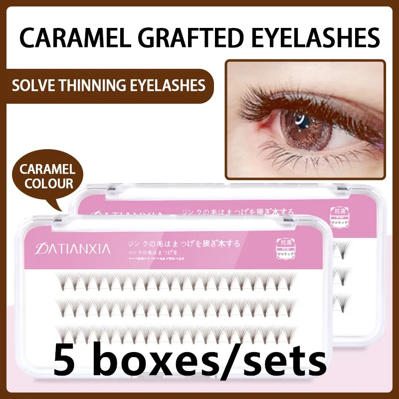 5 boxes/sets Premade fans Volume eyelash extension caramel colou 10D lashes 3 rows Short Stem Russian volume lashes extensions
5 boxes/sets Premade fans Volume eyelash extension caramel colou 10D lashes 3 rows Short Stem Russian volume lashes extensions