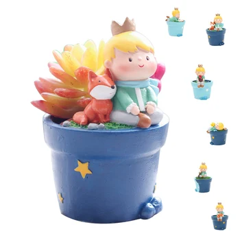 Nordic Cartoon Resin Fairy Prince Flower Pot Doll Crafts Garden Party Resin Flowerpot Plant Desktop Decoration Home Decoration
Nordic Cartoon Resin Fairy Prince Flower Pot Doll Crafts Garden Party Resin Flowerpot Plant Desktop Decoration Home Decoration