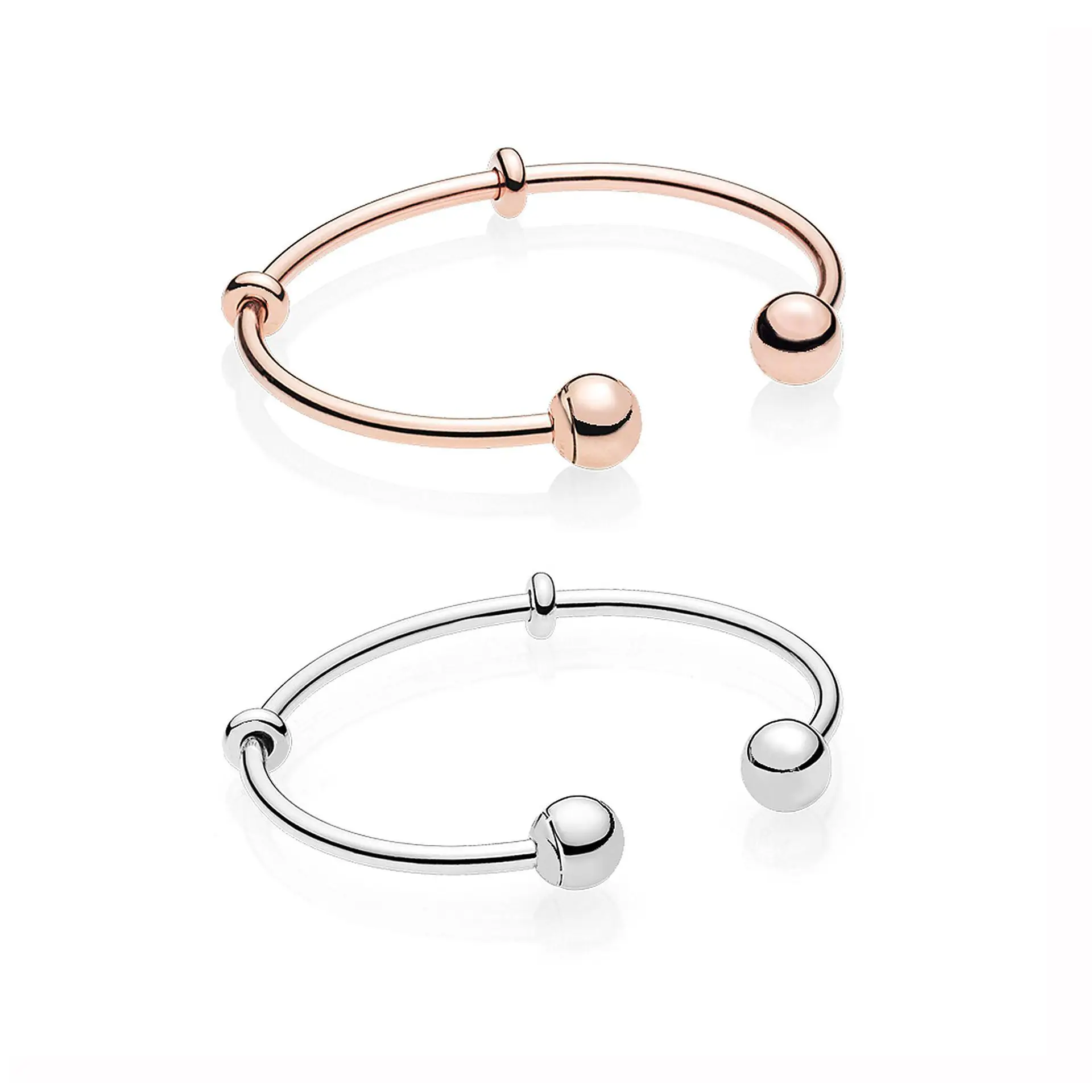 S925 sterling silver Open Set DIY beads Bracelet Fit original pandoras Moments charm beads Bracelet bangles Jewelry Gifts women
S925 sterling silver Open Set DIY beads Bracelet Fit original pandoras Moments charm beads Bracelet bangles Jewelry Gifts women