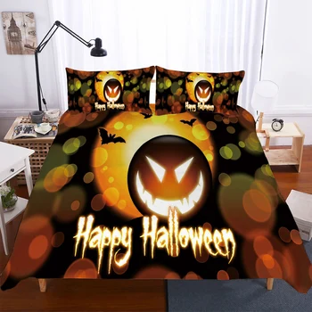 BEST.WENSD Dropshipping Happy Halloween bed set kids bedding set boys juego de cama ropa de cama 150x200cm 140x210cm duvet cover
BEST.WENSD Dropshipping Happy Halloween bed set kids bedding set boys juego de cama ropa de cama 150x200cm 140x210cm duvet cover