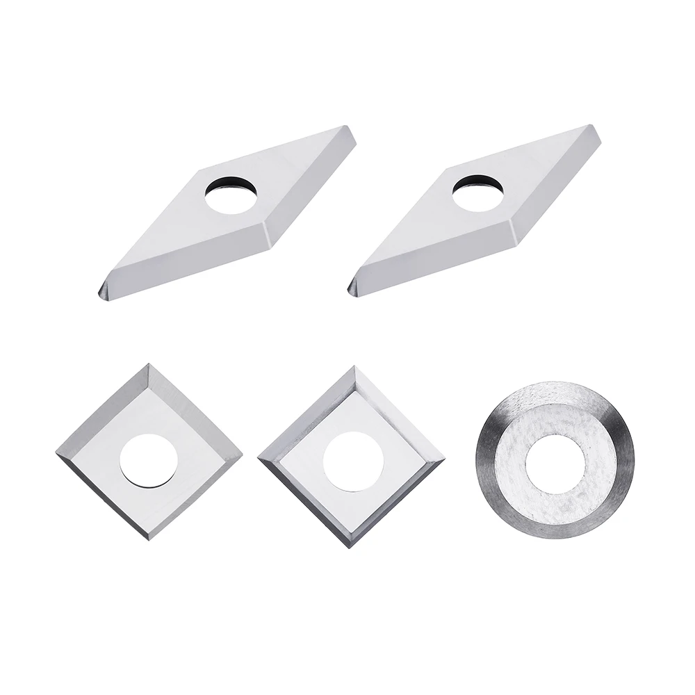 10pcs 90HRC Wood Carbide Insert Cutters For Wood Turning Tool Woodworking Lathe Tool
10pcs 90HRC Wood Carbide Insert Cutters For Wood Turning Tool Woodworking Lathe Tool