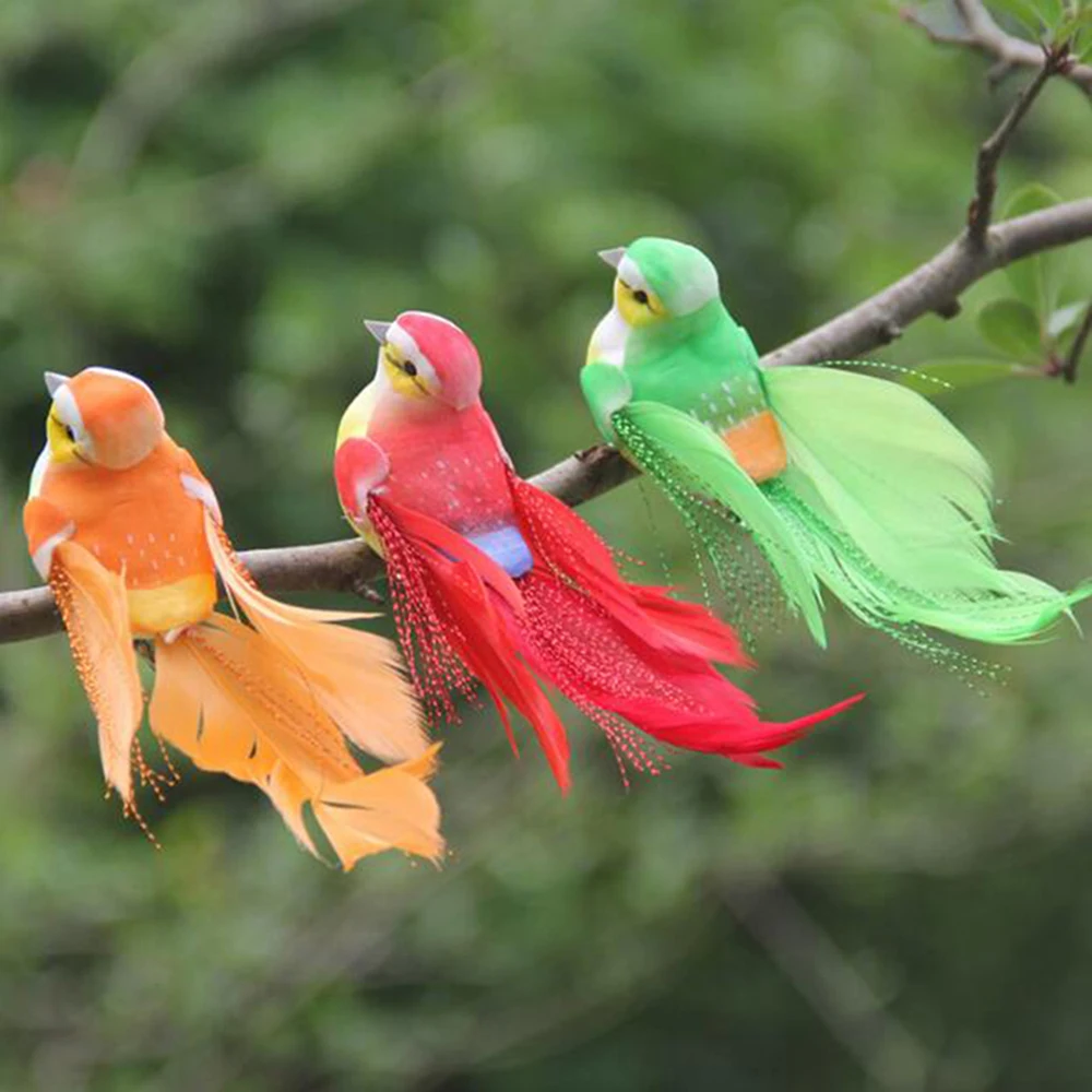 Artificial Foam Feather Bird Colorful Mini Tit Craft Birds DIY Artificial Sparrow Emulation Decoration Bird Figurine Ornament
Artificial Foam Feather Bird Colorful Mini Tit Craft Birds DIY Artificial Sparrow Emulation Decoration Bird Figurine Ornament