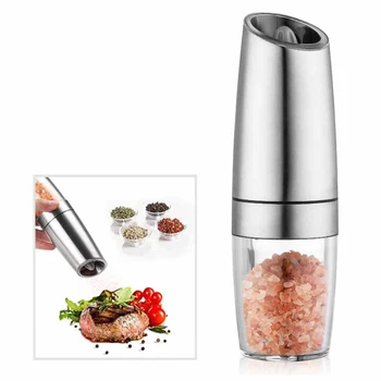 2pcs/set Electric Pepper Mill Salt Pepper Grinder Practical Spice Grinder Mills moedor de pimenta Kitchen Grinding Tool
2pcs/set Electric Pepper Mill Salt Pepper Grinder Practical Spice Grinder Mills moedor de pimenta Kitchen Grinding Tool