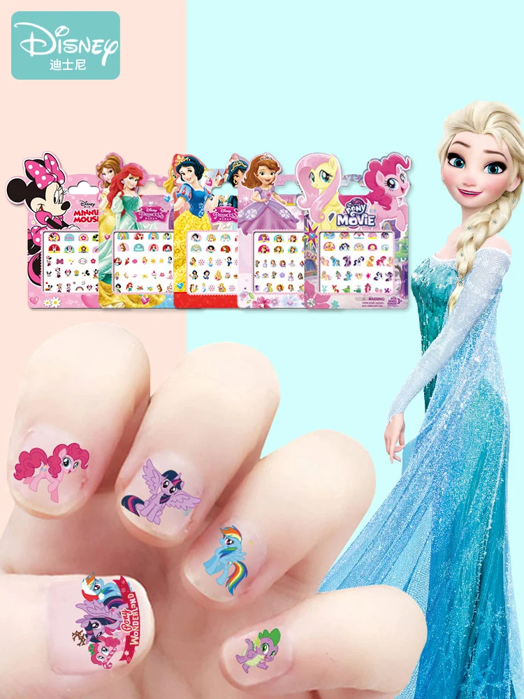 Disney Frozen 2 Elsa Anna Girls Makeup Toy Nail Stickers Snow White Princess Sofia Pony Minnie Kids Sticker Decor Gifts
Disney Frozen 2 Elsa Anna Girls Makeup Toy Nail Stickers Snow White Princess Sofia Pony Minnie Kids Sticker Decor Gifts