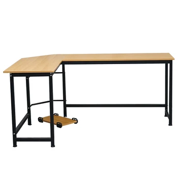 【US Warehouse】L-Shaped Desktop Computer Desk Beech Wood Color(Computer Desk Table)
【US Warehouse】L-Shaped Desktop Computer Desk Beech Wood Color(Computer Desk Table)