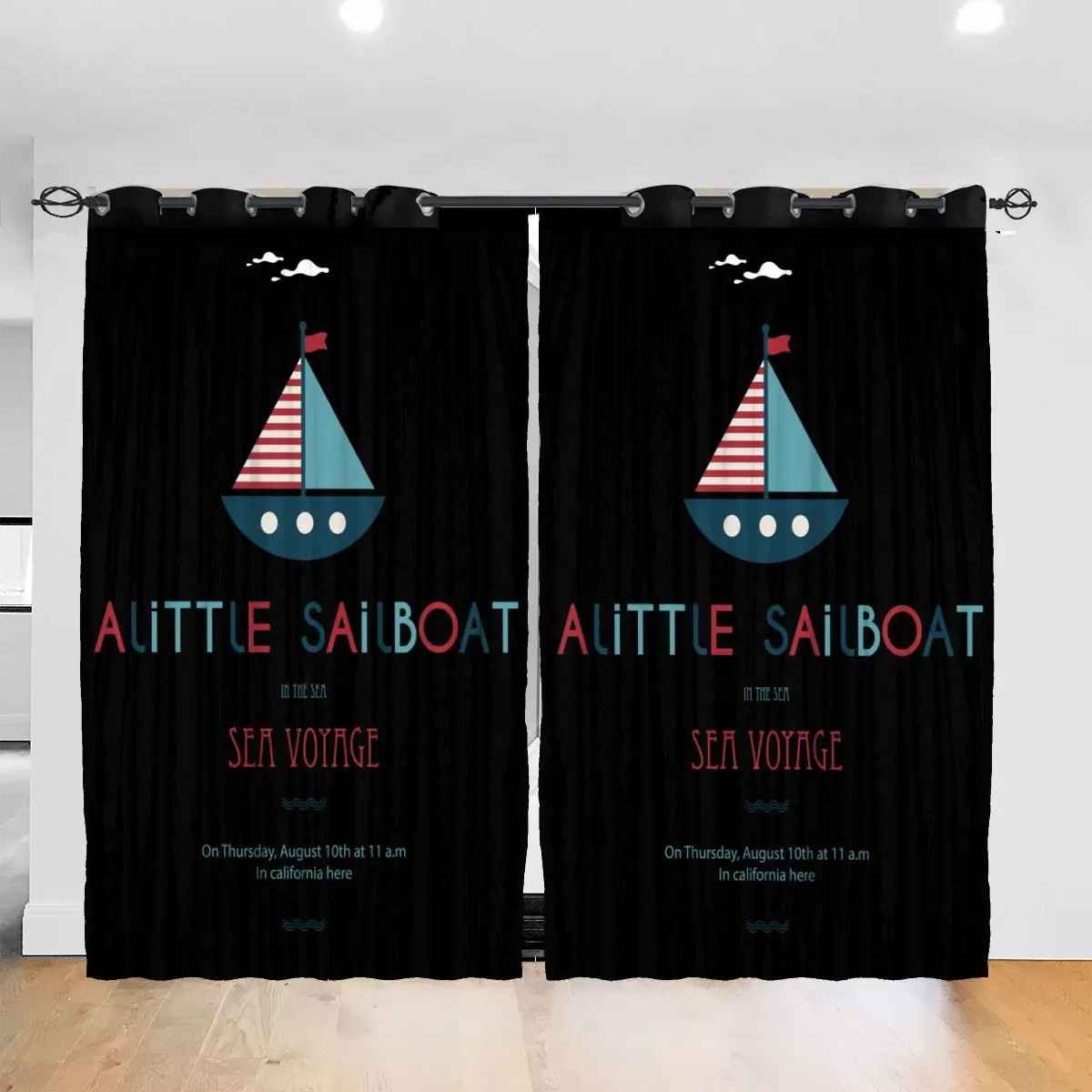 Living Room Sun Block Curtain Sailboat Ocean Sailing Nautical Cloud Light Shading Bedroom Blackout Window Curtains 52x72In
Living Room Sun Block Curtain Sailboat Ocean Sailing Nautical Cloud Light Shading Bedroom Blackout Window Curtains 52x72In