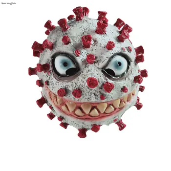 Cell Halloween Mask Scary Virus Disgusting White Horror Halloween Decoration Hygiene Promotion Education Halloween Toy Virus
Cell Halloween Mask Scary Virus Disgusting White Horror Halloween Decoration Hygiene Promotion Education Halloween Toy Virus