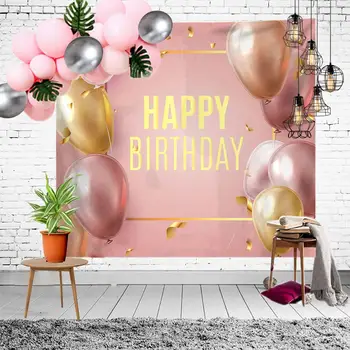 Happy Birthday Tapestry Party Decoration Metallic Latex Balloons Chain Artificial Turtle Leaf Birthday Party Decor Adult Kids 7D
Happy Birthday Tapestry Party Decoration Metallic Latex Balloons Chain Artificial Turtle Leaf Birthday Party Decor Adult Kids 7D