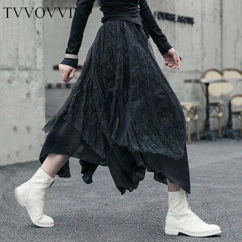 simple High Elastic Waist Black Organza Split Asymmetrical Half-body Skirt Women Fashion Tide New Spring Autumn 2020 1R592
simple High Elastic Waist Black Organza Split Asymmetrical Half-body Skirt Women Fashion Tide New Spring Autumn 2020 1R592