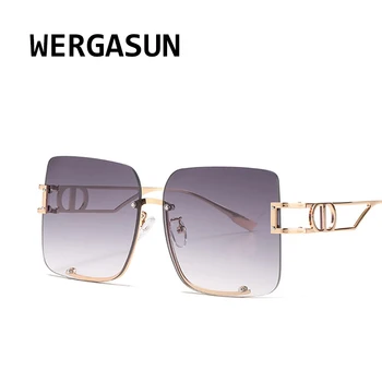 WERGASUN Fashion Square Sunglasses Women Brand Designer Gradient One Piece Sun Glasses New Style Shades UV400
WERGASUN Fashion Square Sunglasses Women Brand Designer Gradient One Piece Sun Glasses New Style Shades UV400