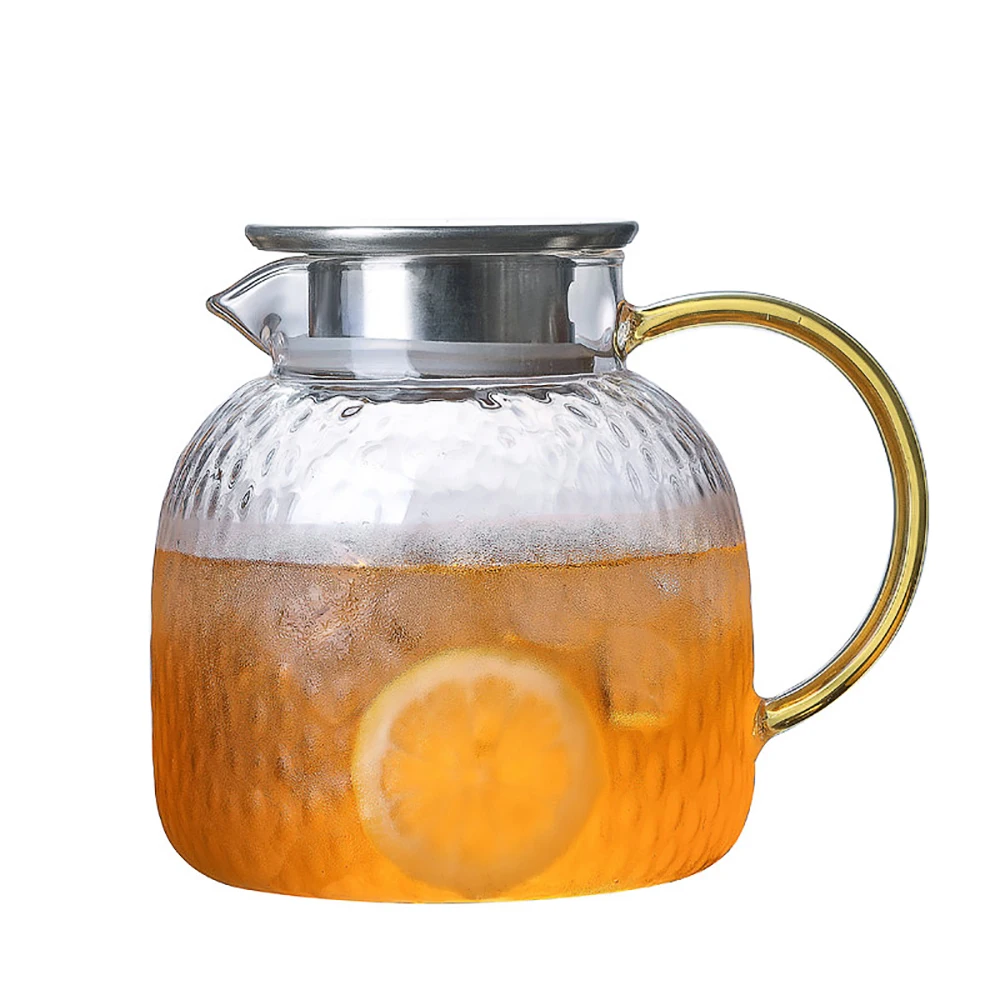 1900ML Heat Cold Resistant Anti-burst Glass Teapot Electromagnetic Furnace Multifunctional Teaports Induction Cooker Tea Kettle
1900ML Heat Cold Resistant Anti-burst Glass Teapot Electromagnetic Furnace Multifunctional Teaports Induction Cooker Tea Kettle
