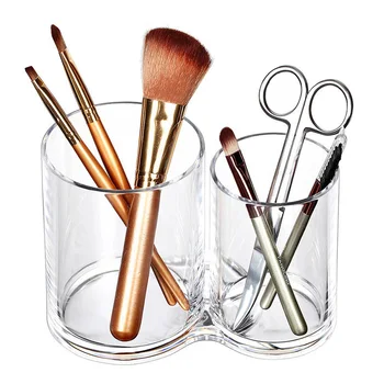 2 Lattices Cosmetic Makeup Storage Box Make-up Brush Holder Table Organizer Makeup Nail Polish Cosmetic Holder Make Up Tools
2 Lattices Cosmetic Makeup Storage Box Make-up Brush Holder Table Organizer Makeup Nail Polish Cosmetic Holder Make Up Tools