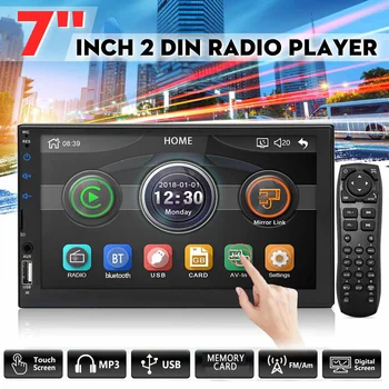 Double Din Car Stereo Autoradio 7" Inch Multimedia Player bluetooth Universal MP5 FM TF USB Aux Media Radio Gps Navigation Audio
Double Din Car Stereo Autoradio 7" Inch Multimedia Player bluetooth Universal MP5 FM TF USB Aux Media Radio Gps Navigation Audio