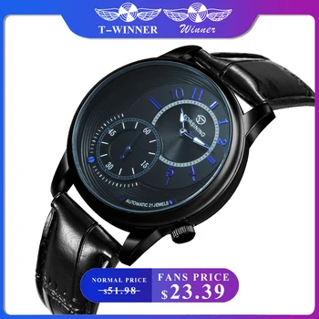 FORSINING Automatic Self Wind Mechanical Watches Men Stylish 2 Dail Business Sport Wristwatch Genuine Leather Strap часы мужские
FORSINING Automatic Self Wind Mechanical Watches Men Stylish 2 Dail Business Sport Wristwatch Genuine Leather Strap часы мужские