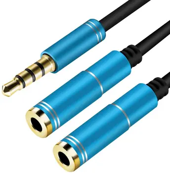 Headphone Splitter, Audio Splitter, 3.5mm Splitter, Aux Splitter - Stereo Earphone Splitter, 3.5mm Male to 2 Female 3.5 mm Split
Headphone Splitter, Audio Splitter, 3.5mm Splitter, Aux Splitter - Stereo Earphone Splitter, 3.5mm Male to 2 Female 3.5 mm Split