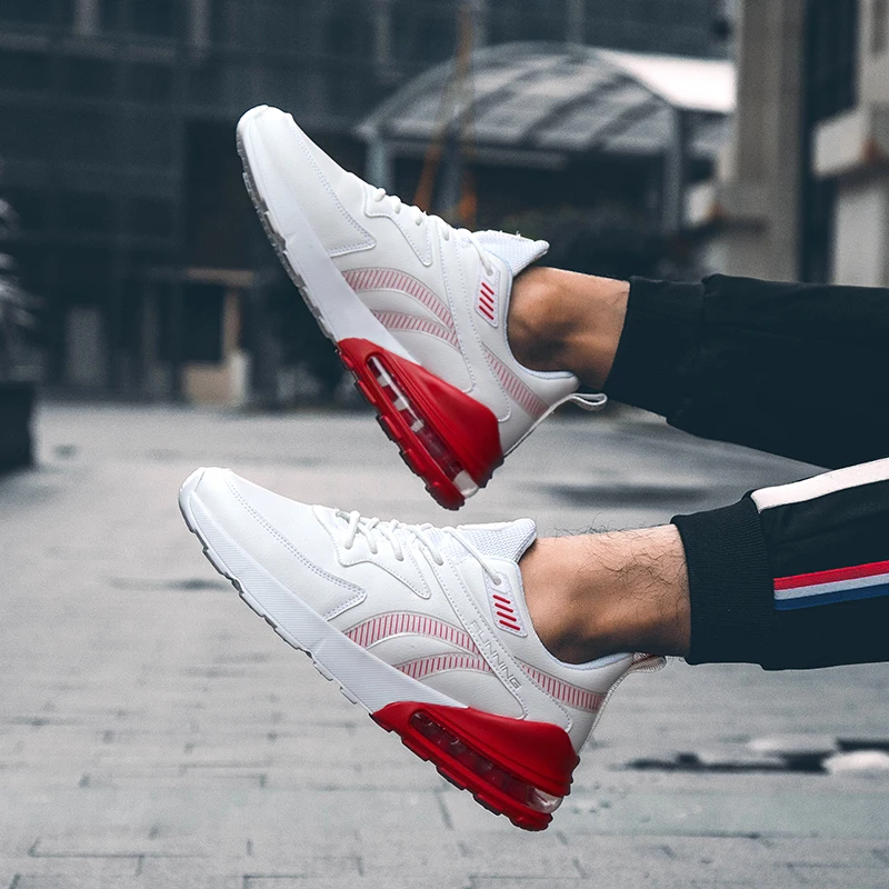Mring mens running shoes breathable sport training lace up male sneakers comfy lightweight pu leather man air cushion shoes
Mring mens running shoes breathable sport training lace up male sneakers comfy lightweight pu leather man air cushion shoes