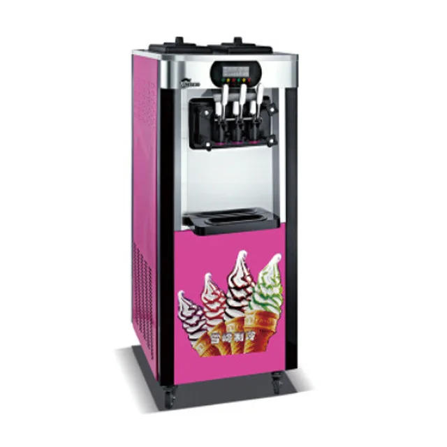 Vertical Commercial Ice Cream Machine Tri-color Soft Ice Cream Machine Automatic Cone Ice Cream Machine
Vertical Commercial Ice Cream Machine Tri-color Soft Ice Cream Machine Automatic Cone Ice Cream Machine