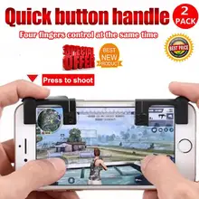 1 Pair Smartphone Mobile Gaming Trigger Button Handle Fire Button Controller for PUBG
1 Pair Smartphone Mobile Gaming Trigger Button Handle Fire Button Controller for PUBG