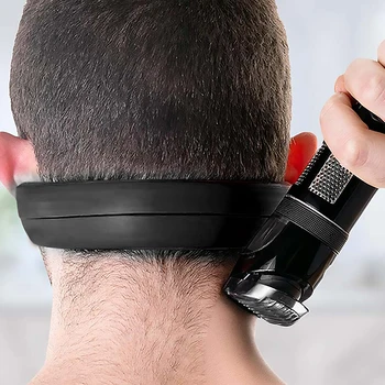 Hair Styling Razor Accessory Neck Hairline Silicone Hair Cut Guide Haircut Template Barber Mould DIY Hair Styling Tool 
Hair Styling Razor Accessory Neck Hairline Silicone Hair Cut Guide Haircut Template Barber Mould DIY Hair Styling Tool