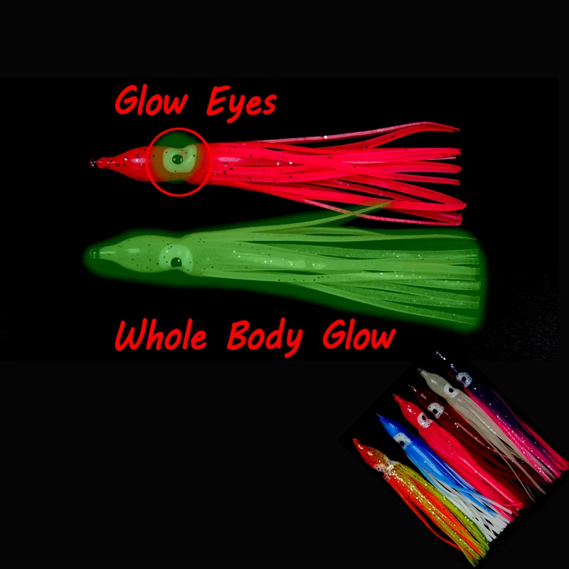 2bags 5cm 9cm Soft Squid Skirts Luminous Plastic Octopus Bait Saltwater Fishing Artificial Lure Mix Color Lumo Pink Blue Orange
2bags 5cm 9cm Soft Squid Skirts Luminous Plastic Octopus Bait Saltwater Fishing Artificial Lure Mix Color Lumo Pink Blue Orange