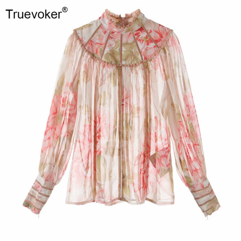 Truevoker Autumn Designer Runway Blouses Women's High Quality Full Sleeve Charming Floral Printed Embroidery Cutout Loose Top
Truevoker Autumn Designer Runway Blouses Women's High Quality Full Sleeve Charming Floral Printed Embroidery Cutout Loose Top