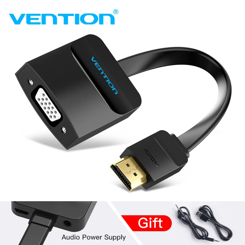 Vention HDMI to VGA adapter Digital to Analog Video Audio Converter Cable 1080p for Xbox 360 PS3 PS4 PC Laptop TV Box Projector
Vention HDMI to VGA adapter Digital to Analog Video Audio Converter Cable 1080p for Xbox 360 PS3 PS4 PC Laptop TV Box Projector
