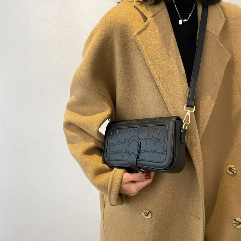 Fashion Mini Shoulder Bags Female New Alligator Pattern Messenger Bag Young Lady Daily Bags Black Shop Manager Recommendation
Fashion Mini Shoulder Bags Female New Alligator Pattern Messenger Bag Young Lady Daily Bags Black Shop Manager Recommendation
