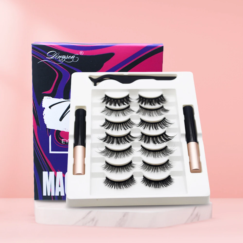 7 Pairs Eye Lashes Magnetic Eyelashes and Eyeliner Set False Eyelashes Magnet Extension Liquid Eyeliner & Tweezer Set Waterproof
7 Pairs Eye Lashes Magnetic Eyelashes and Eyeliner Set False Eyelashes Magnet Extension Liquid Eyeliner & Tweezer Set Waterproof