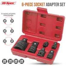 Hi-Spec Socket Convertor Adaptor Reducer Set 1/2 to 3/8 3/8 to 1/4 3/4 to 1/2 Impact Socket Adaptor for Car Bicycle Repair Tool
Hi-Spec Socket Convertor Adaptor Reducer Set 1/2 to 3/8 3/8 to 1/4 3/4 to 1/2 Impact Socket Adaptor for Car Bicycle Repair Tool