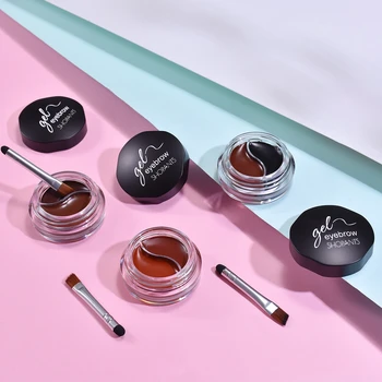 ShopAnts Eyes Cosmetic Waterproof Eyebrow Gel Set Makeup Long Lasting Pomade Cream Eye Brow Makeup Set With Black Brush
ShopAnts Eyes Cosmetic Waterproof Eyebrow Gel Set Makeup Long Lasting Pomade Cream Eye Brow Makeup Set With Black Brush
