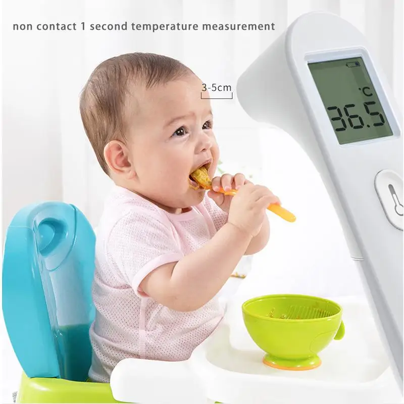 Digital Temperatur Thermometer IR Infrared Thermometer Non-contact Forehead Body Surface Temperature instruments for Adult Baby
Digital Temperatur Thermometer IR Infrared Thermometer Non-contact Forehead Body Surface Temperature instruments for Adult Baby