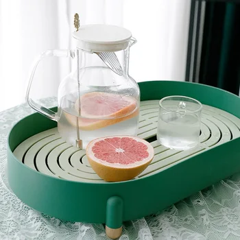 Kitchen Tools Plate Nordic Large Capacity Tableware Vegetable Fruit Detachable Serving Water Drying Tea Cup Home Drain Tray 
Kitchen Tools Plate Nordic Large Capacity Tableware Vegetable Fruit Detachable Serving Water Drying Tea Cup Home Drain Tray