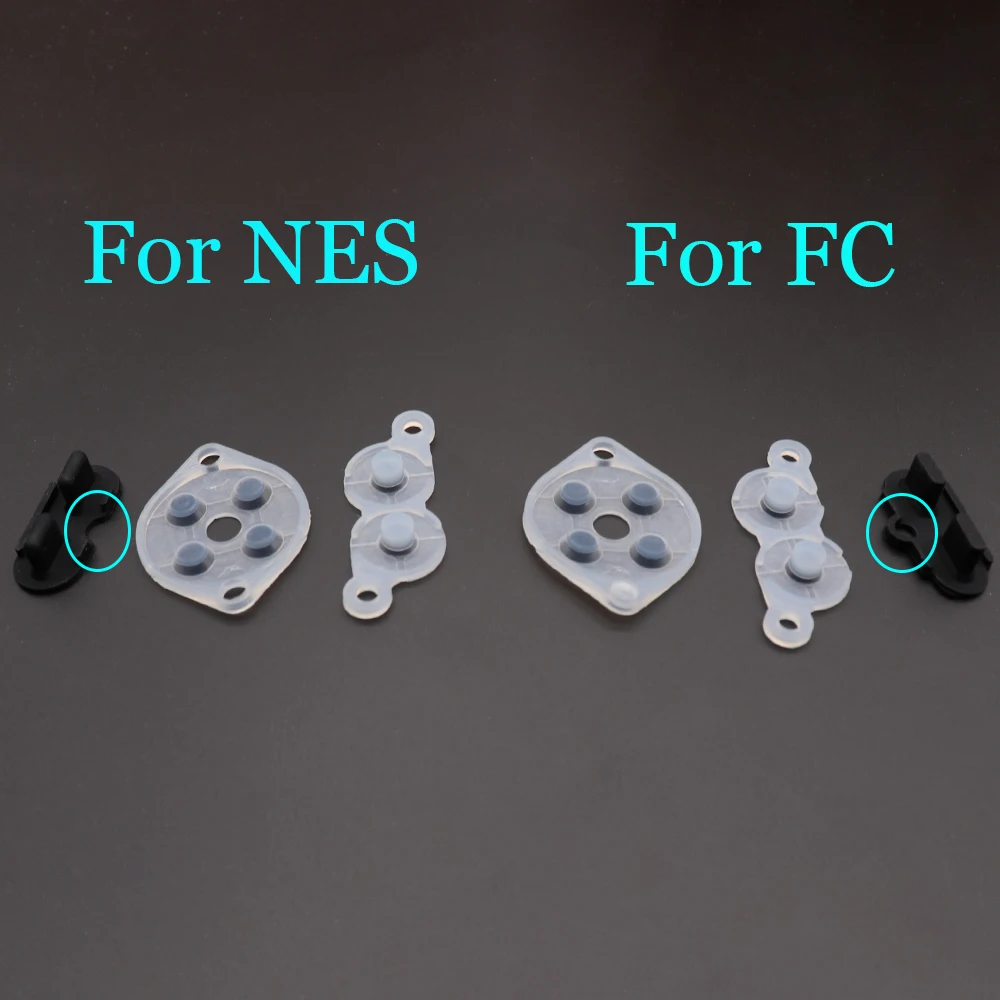 2sets Rubber Replacement Parts For NES FC PC Controller Joy Pad Silicon Conduct Rubber Button
2sets Rubber Replacement Parts For NES FC PC Controller Joy Pad Silicon Conduct Rubber Button