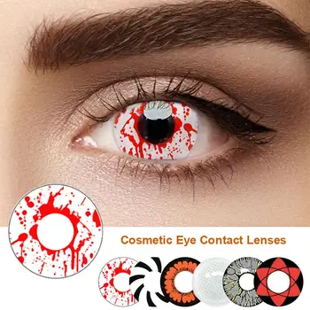 1 Pair Cosplay Unisex Colored Contact Lenses Circle Big Eye Glitter Cosmetic Beauty Tool Contact Lenses for Halloween
1 Pair Cosplay Unisex Colored Contact Lenses Circle Big Eye Glitter Cosmetic Beauty Tool Contact Lenses for Halloween