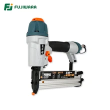 FUJIWARA New 3-in-1 Pneumatic Nail Gun Woodworking Nailer Stapler Air Nailing Tool, F15-F50, T20-T50, 13-40mm U-shape Nail